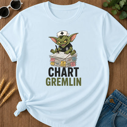 Chart Gremlin T-Shirt - Chambray