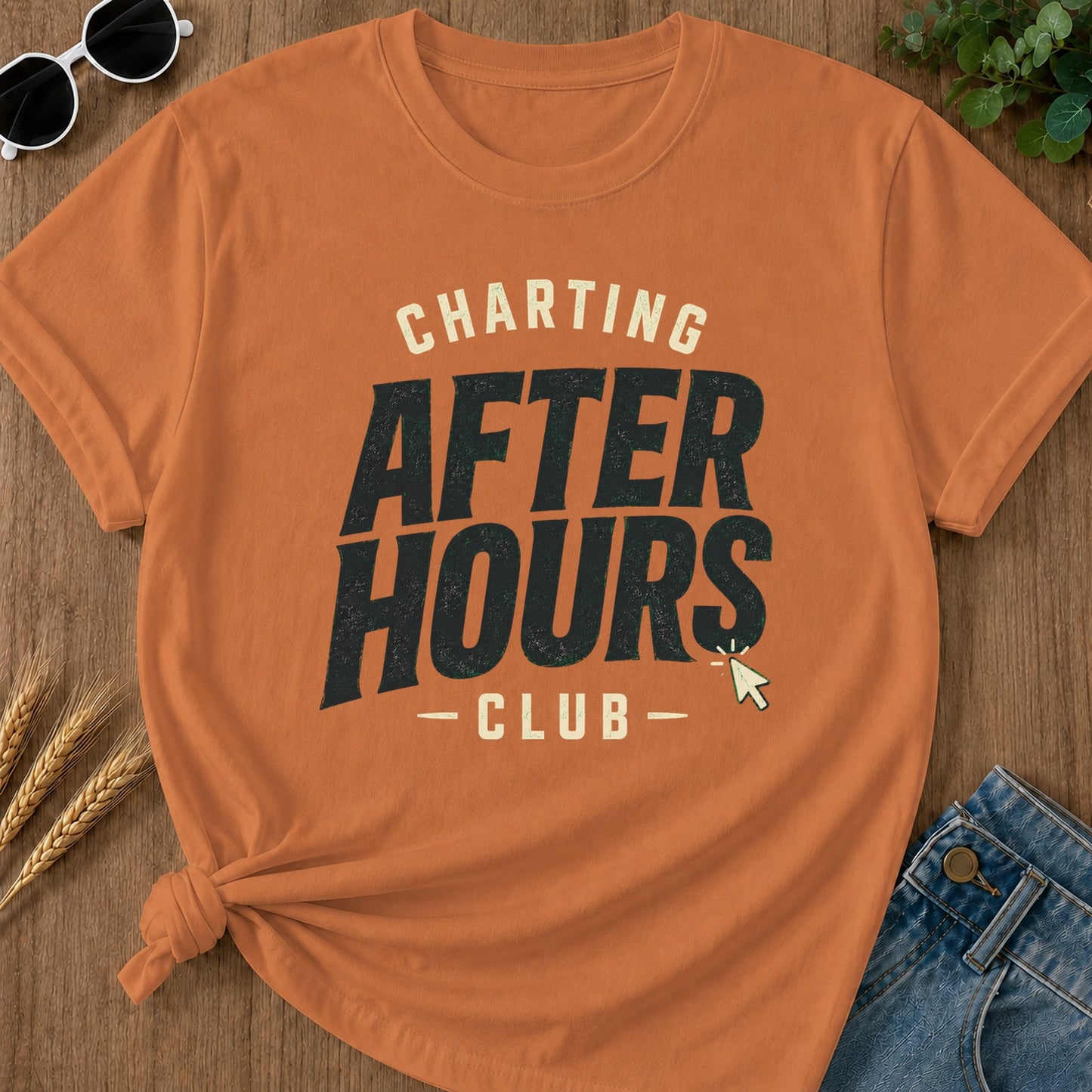 Charting After Hours Club T-Shirt - Yam