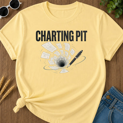 Charting Pit T-Shirt - Butter