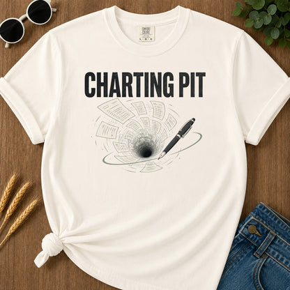 Charting Pit T-Shirt - Ivory