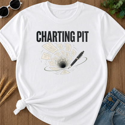 Charting Pit T-Shirt - White