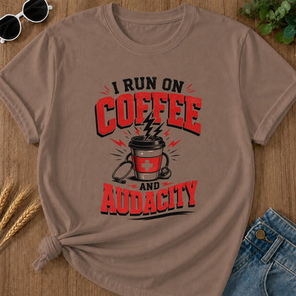 Coffee Audacity T-Shirt - Espresso