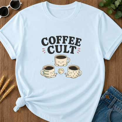 Coffee Cult T-Shirt - Chambray