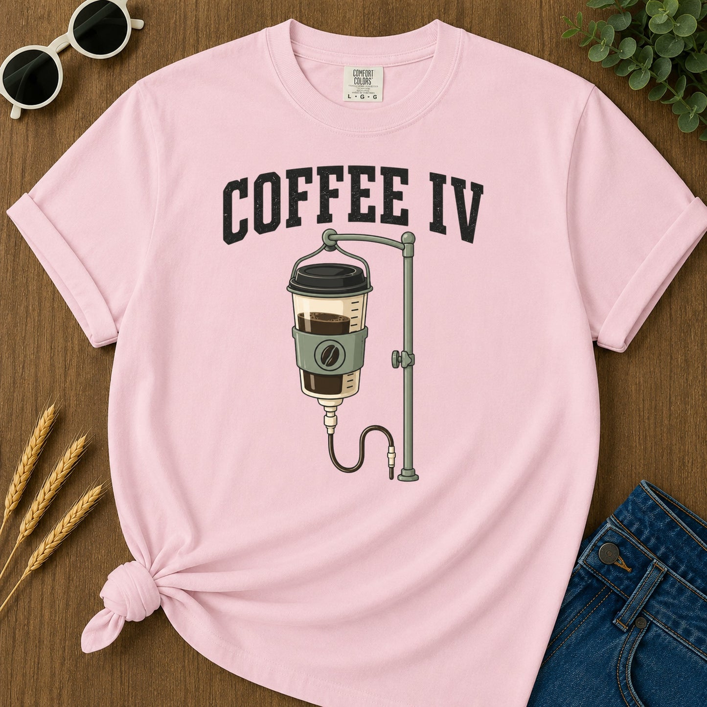 Coffee Iv T-Shirt - Blossom