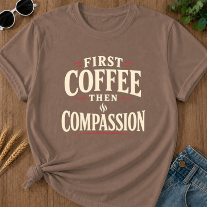 Coffee Pass T-Shirt - Espresso