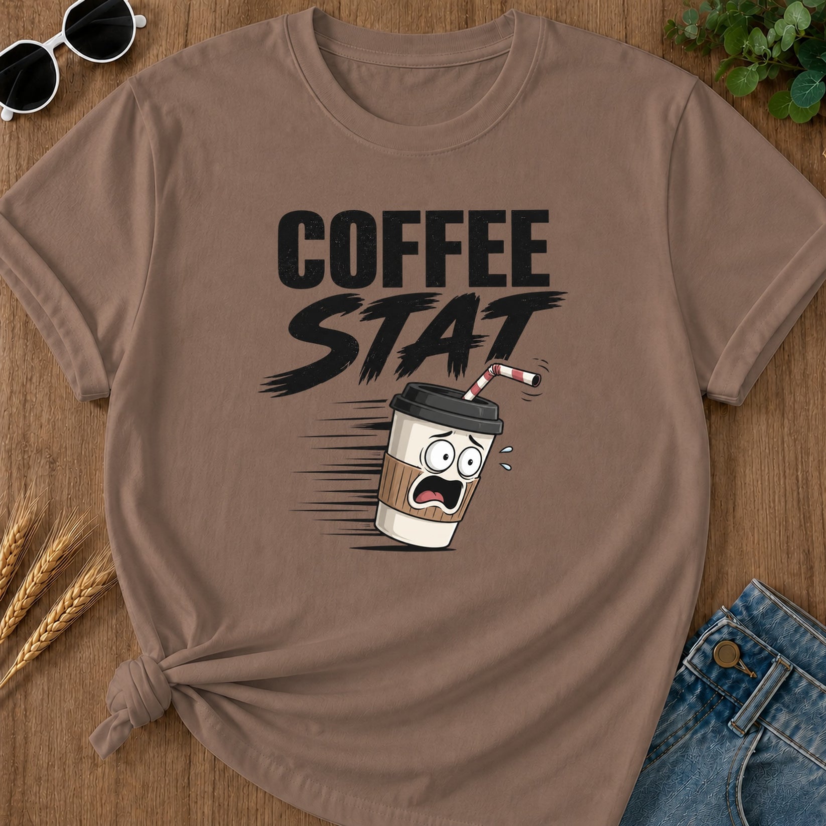Coffee Stat T-Shirt - Espresso