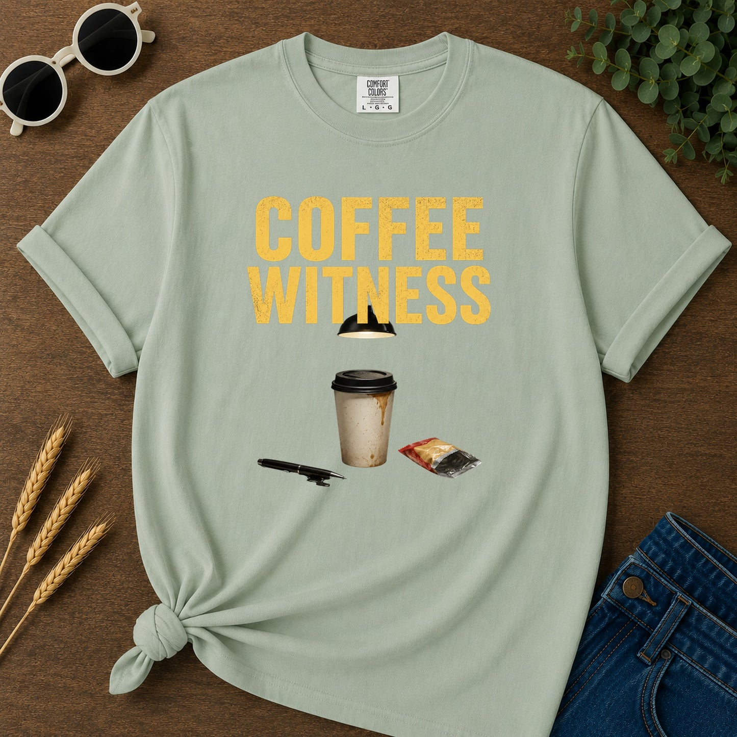 Coffee Witness T-Shirt - Bay