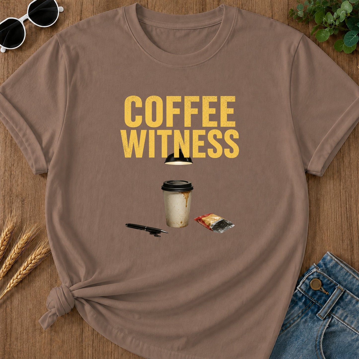 Coffee Witness T-Shirt - Espresso