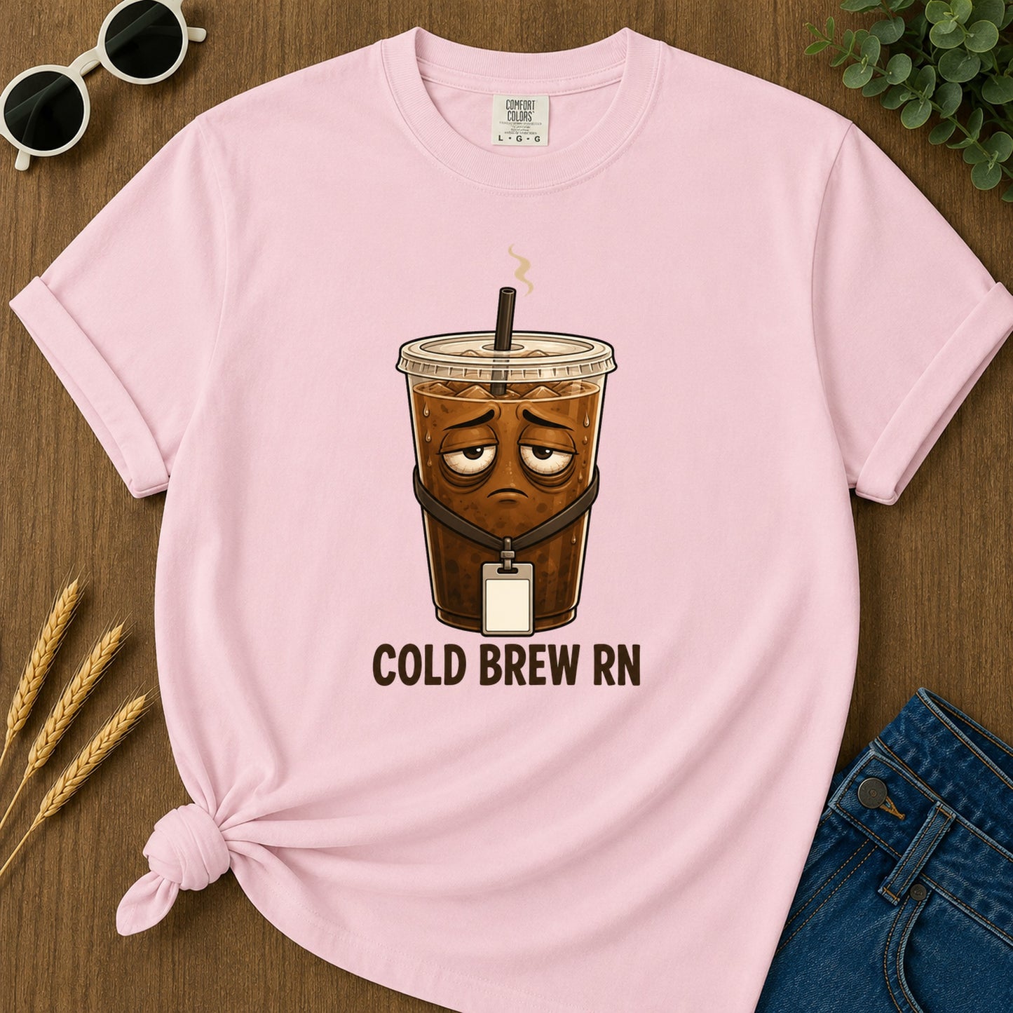 Cold Brew Rn T-Shirt - Blossom