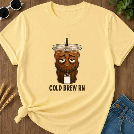 Cold Brew Rn T-Shirt - Butter