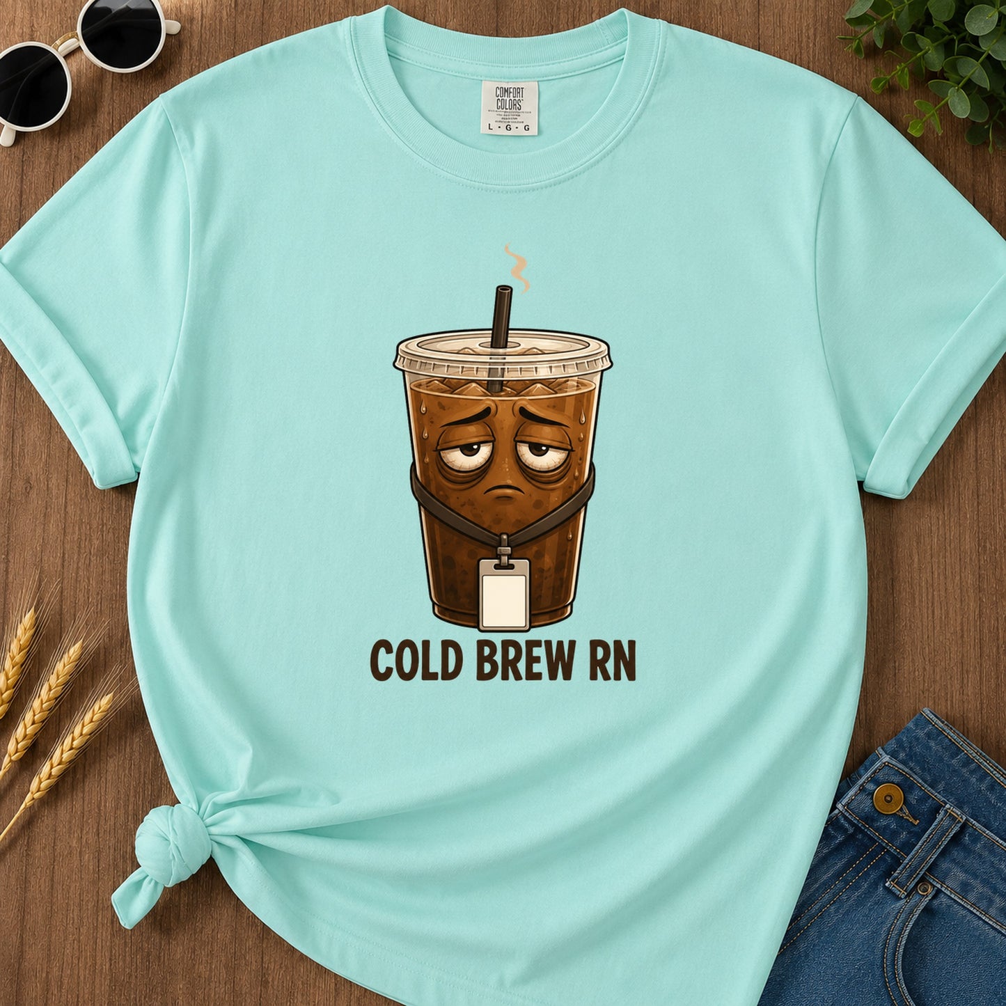 Cold Brew Rn T-Shirt - Chalky Mint