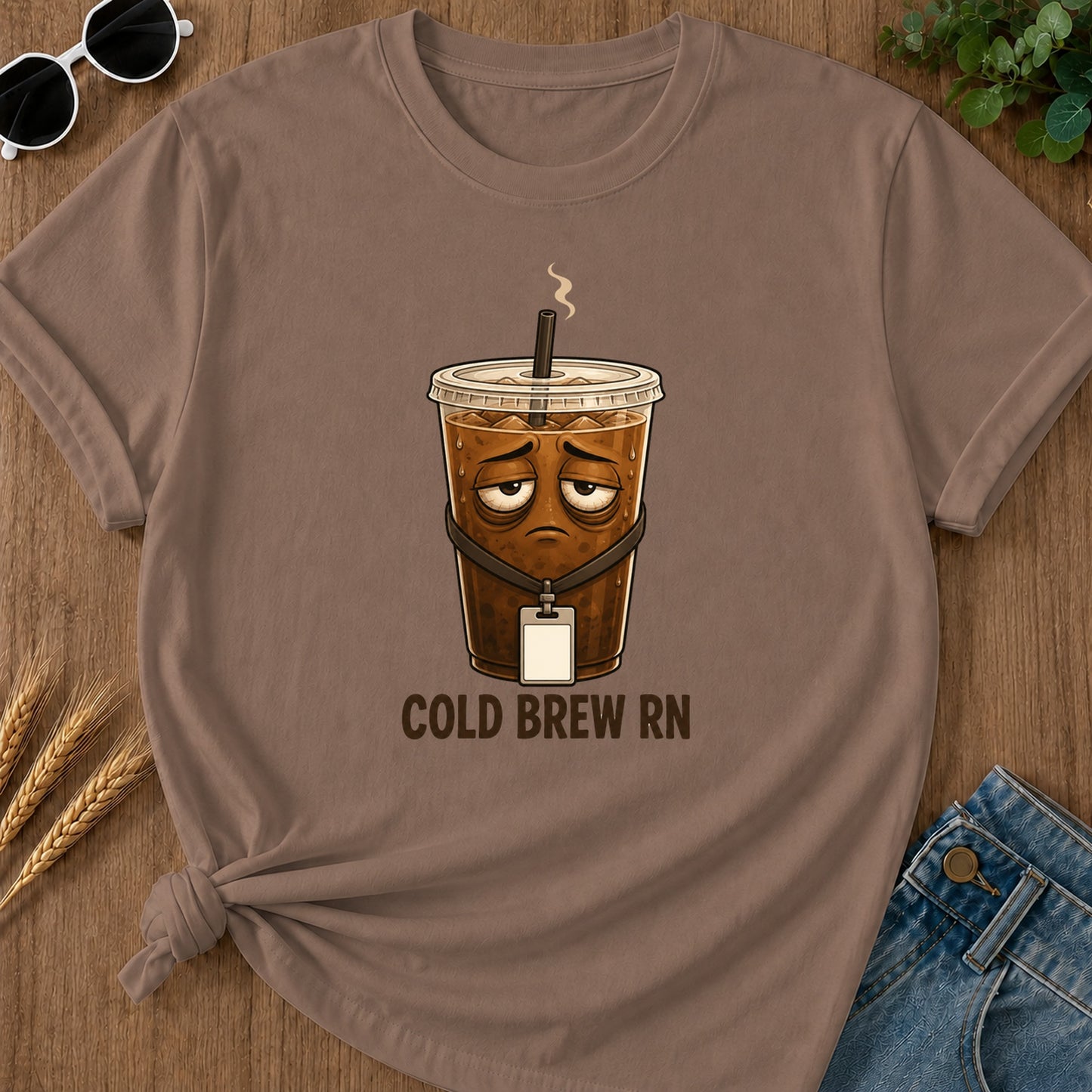 Cold Brew Rn T-Shirt - Espresso