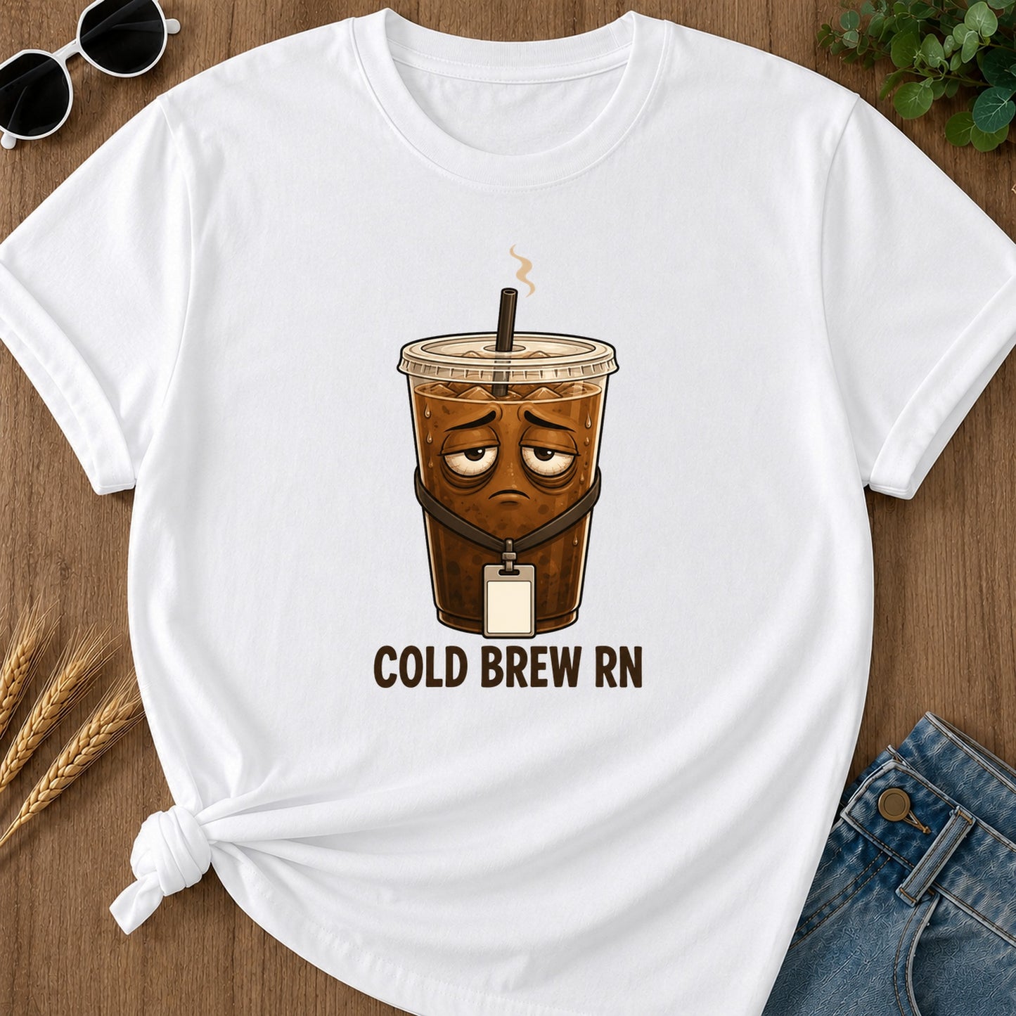 Cold Brew Rn T-Shirt - White