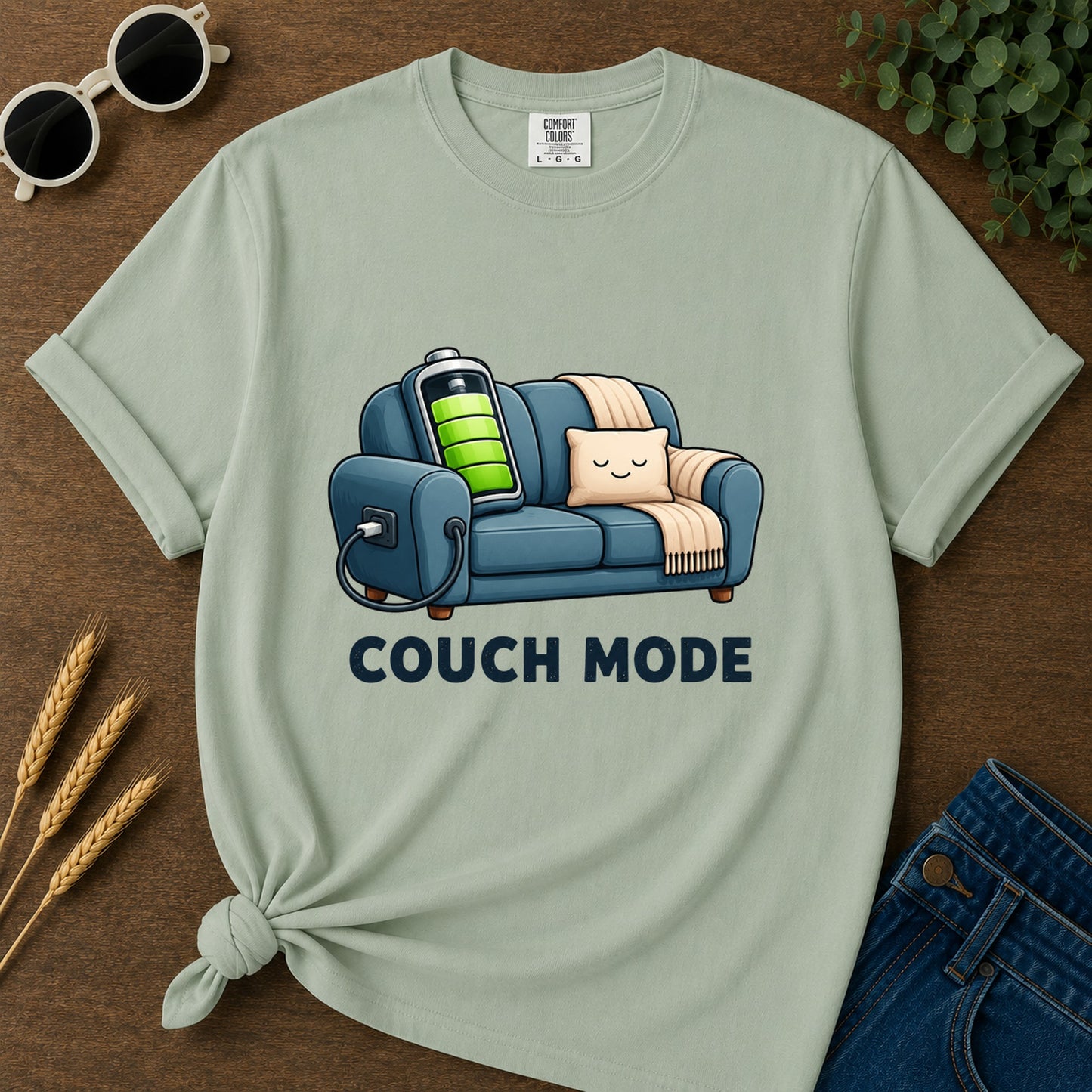 Couch Mode T-Shirt - Bay