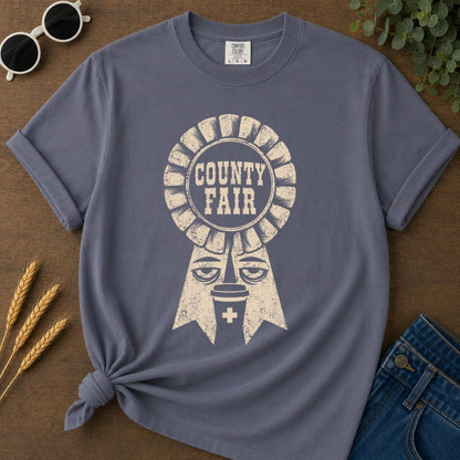 County Fair T-shirt - Navy Mockup