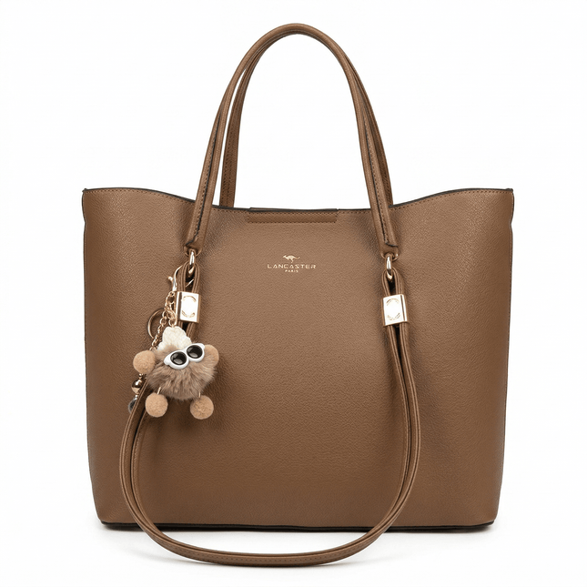 Cowhide Leather Basket Tote Bag - RAYZORA