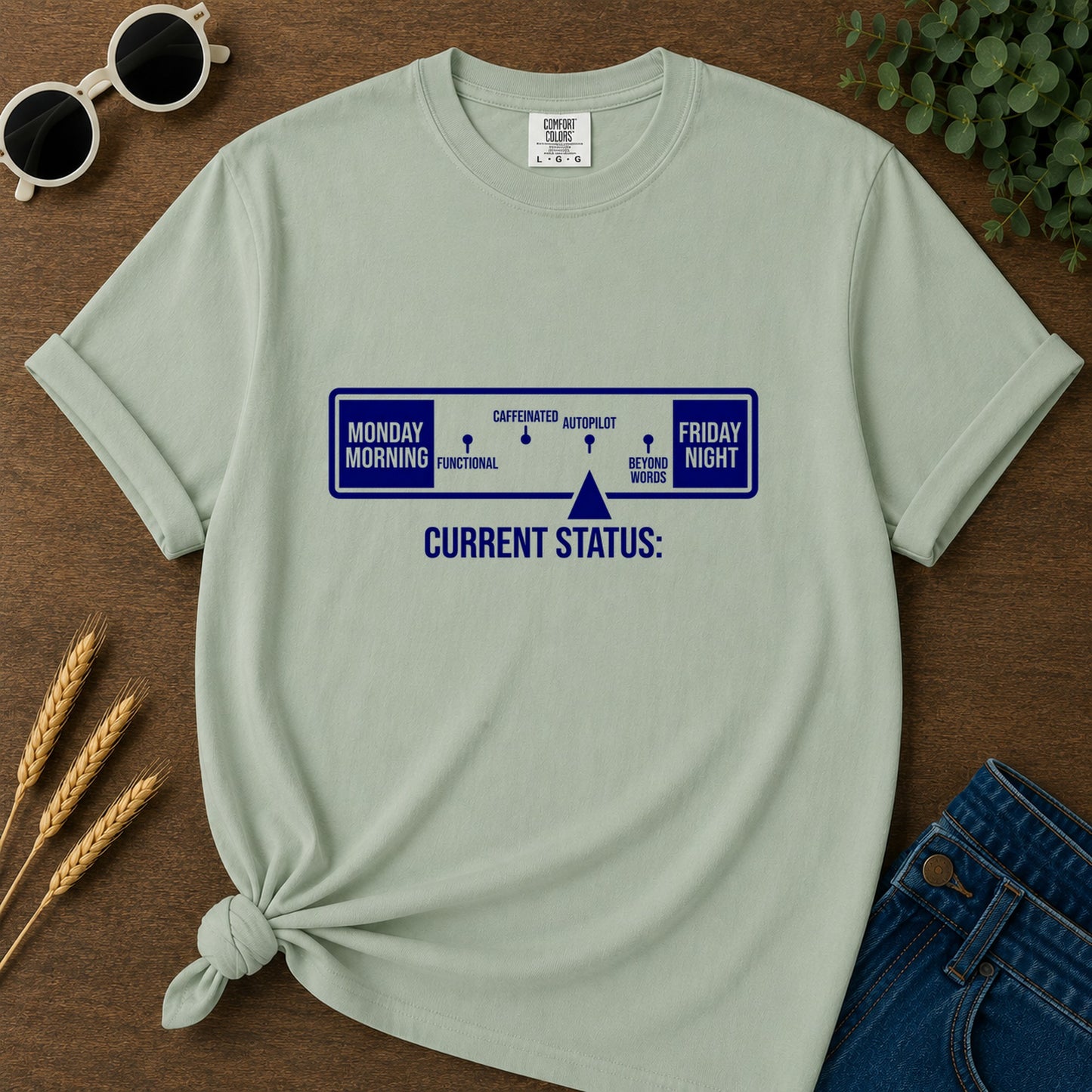 Current Status T-Shirt - Bay