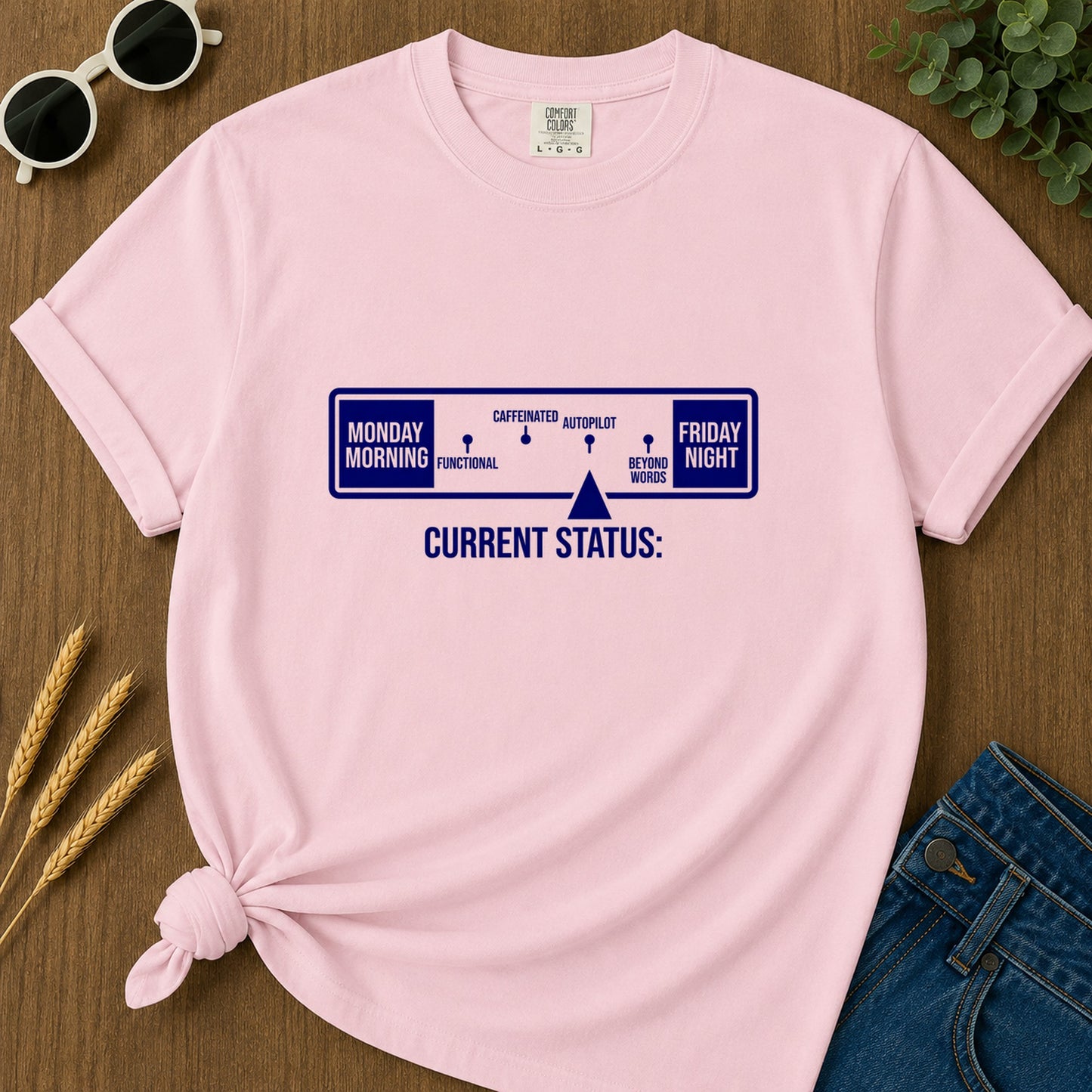Current Status T-Shirt - Blossom