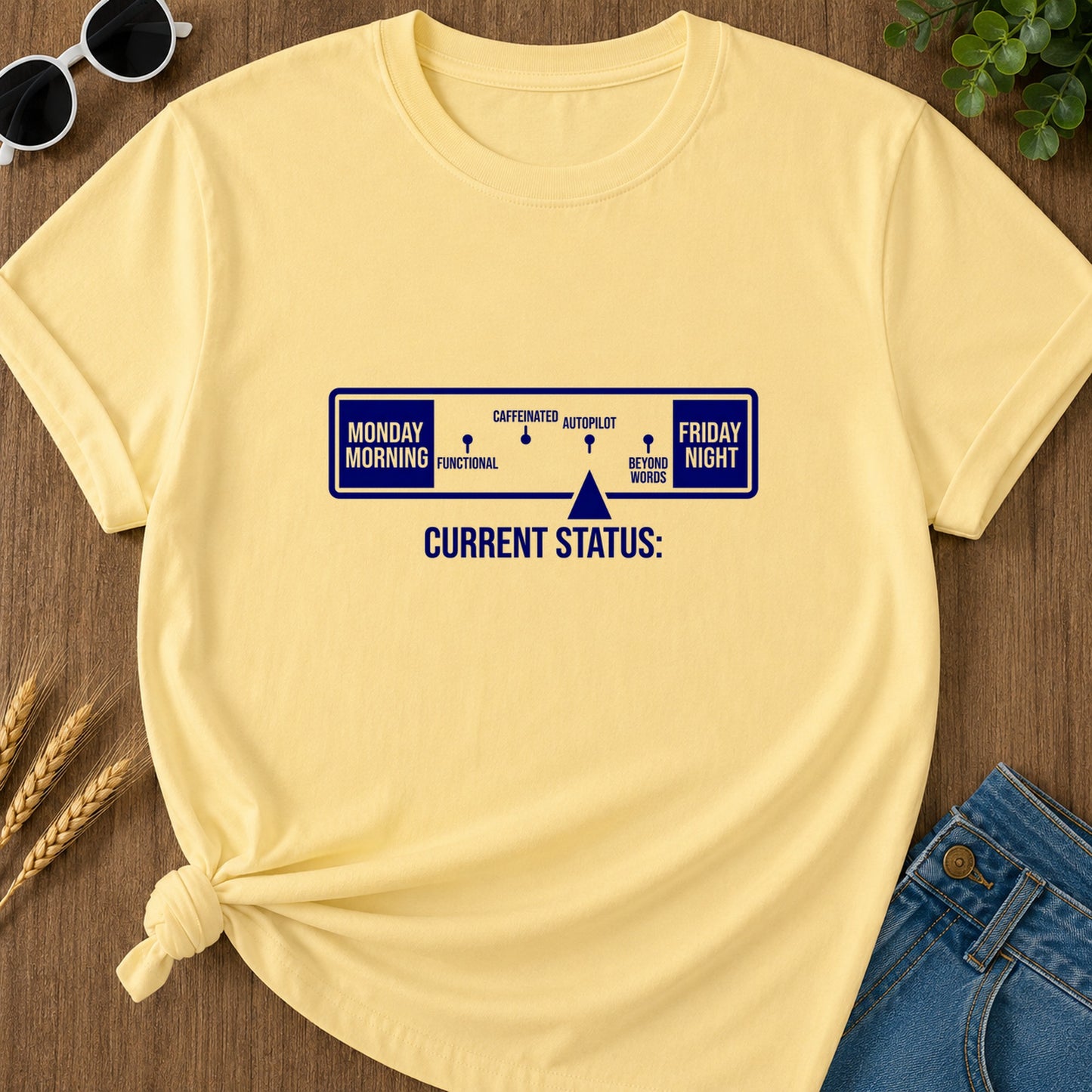 Current Status T-Shirt - Butter