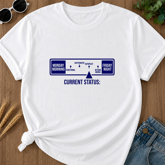 Current Status T-Shirt - White