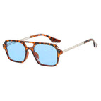 Leopard Frame Blue