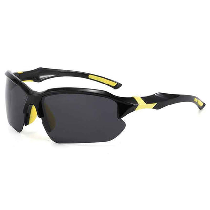 Polarized Half Frame Sunglasses UV400 TAC Lens Driving Cycling Unisex – Rayzora Half Glare