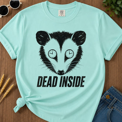 Dead Inside T-shirt - Chalky Mint Mockup