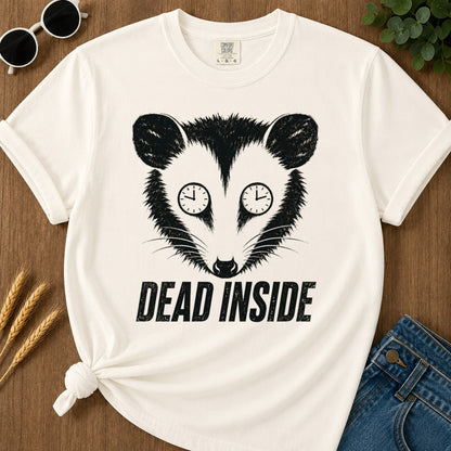 Dead Inside T-shirt - Ivory Mockup