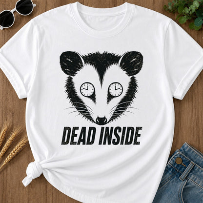 Dead Inside T-shirt - White Mockup