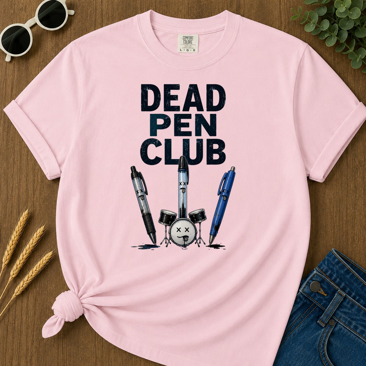 Dead Pen Club T-Shirt - Blossom