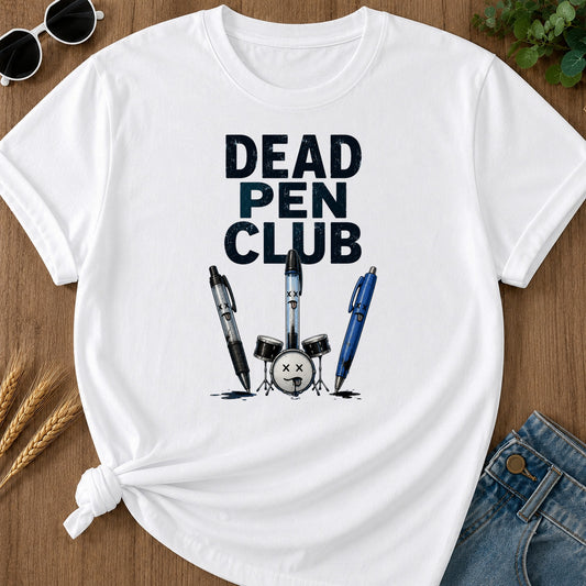 Dead Pen Club T-Shirt - White