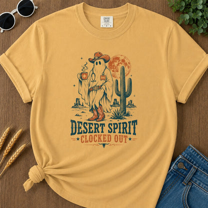 Desert Spirit T-shirt - Mustard Mockup