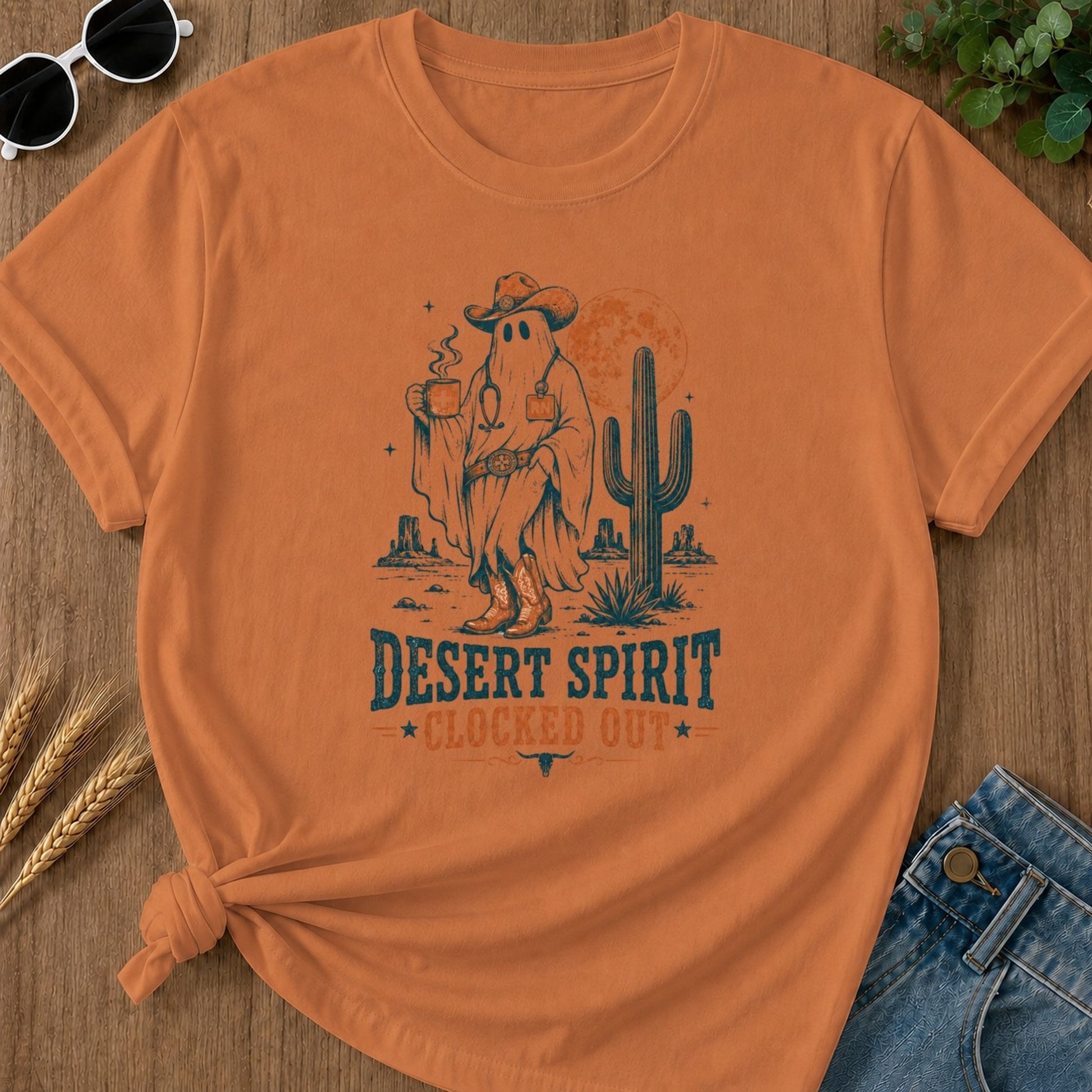 Desert Spirit T-shirt - Yam Mockup