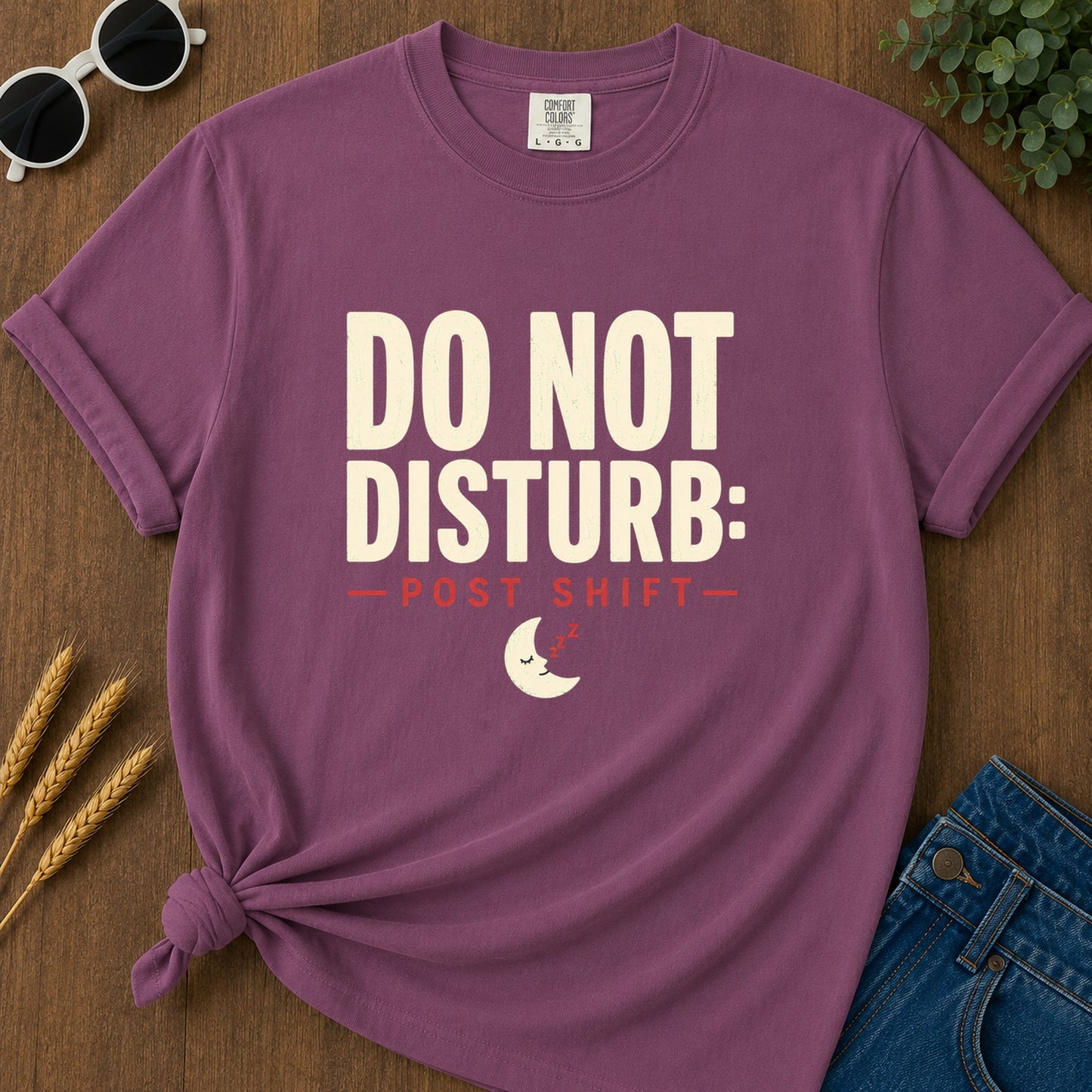 Disturb T-Shirt - Berry