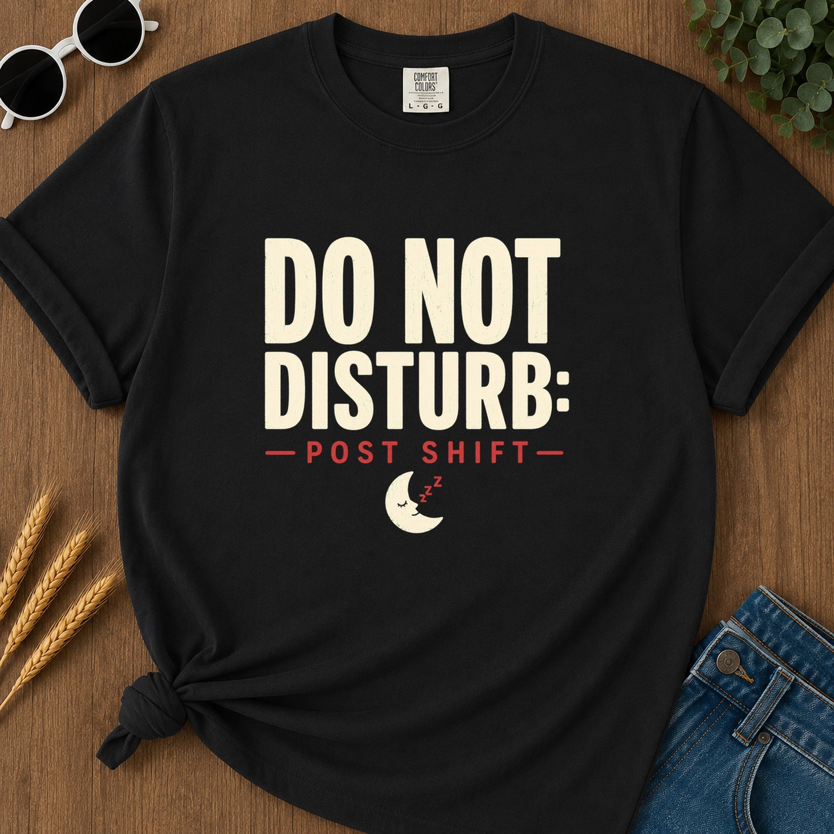 Disturb T-Shirt - Black