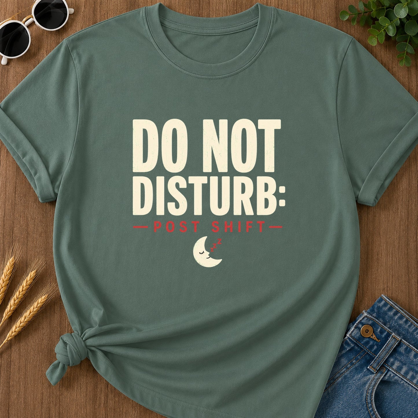 Disturb T-Shirt - Blue Spruce