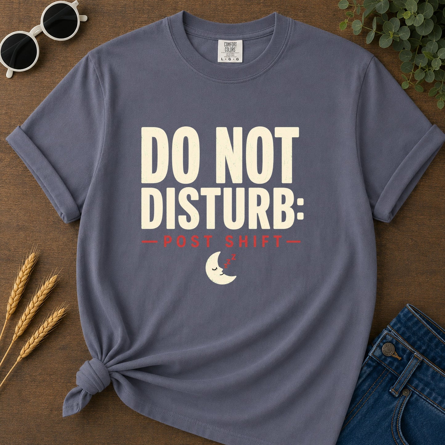 Disturb T-Shirt - Navy