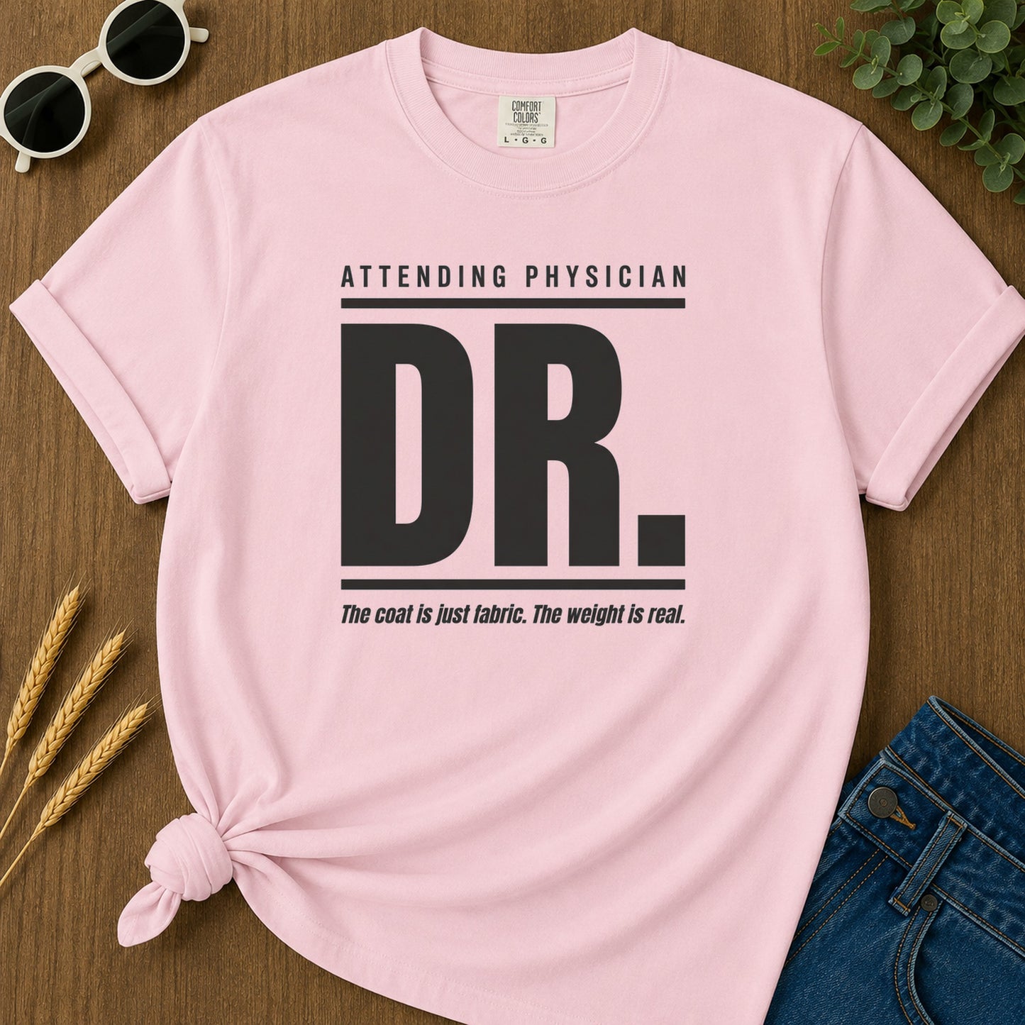 Dr Attending T-Shirt - Blossom