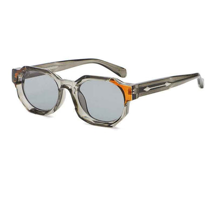 Full Frame Sunglasses UV380 PC Frame Modern Style Unisex – Rayzora Solar Drift