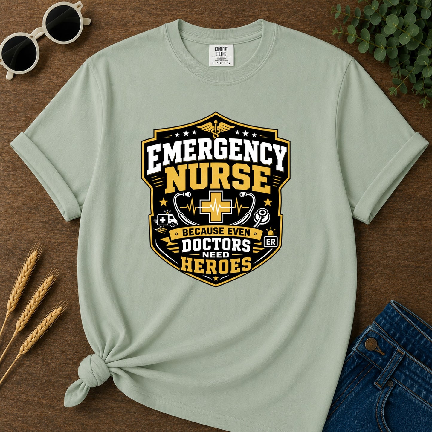Emergency Nurse (2) T-Shirt - Bay