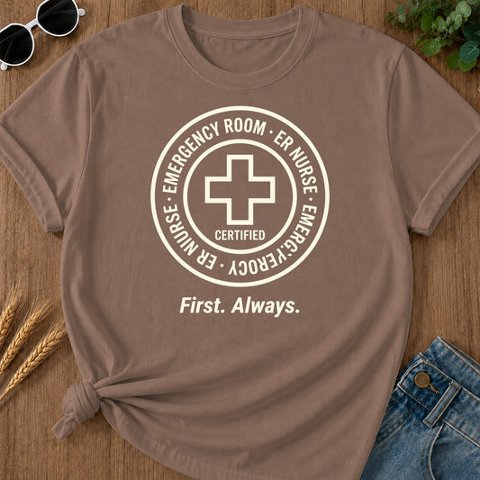 Emergency Room T-Shirt - Espresso