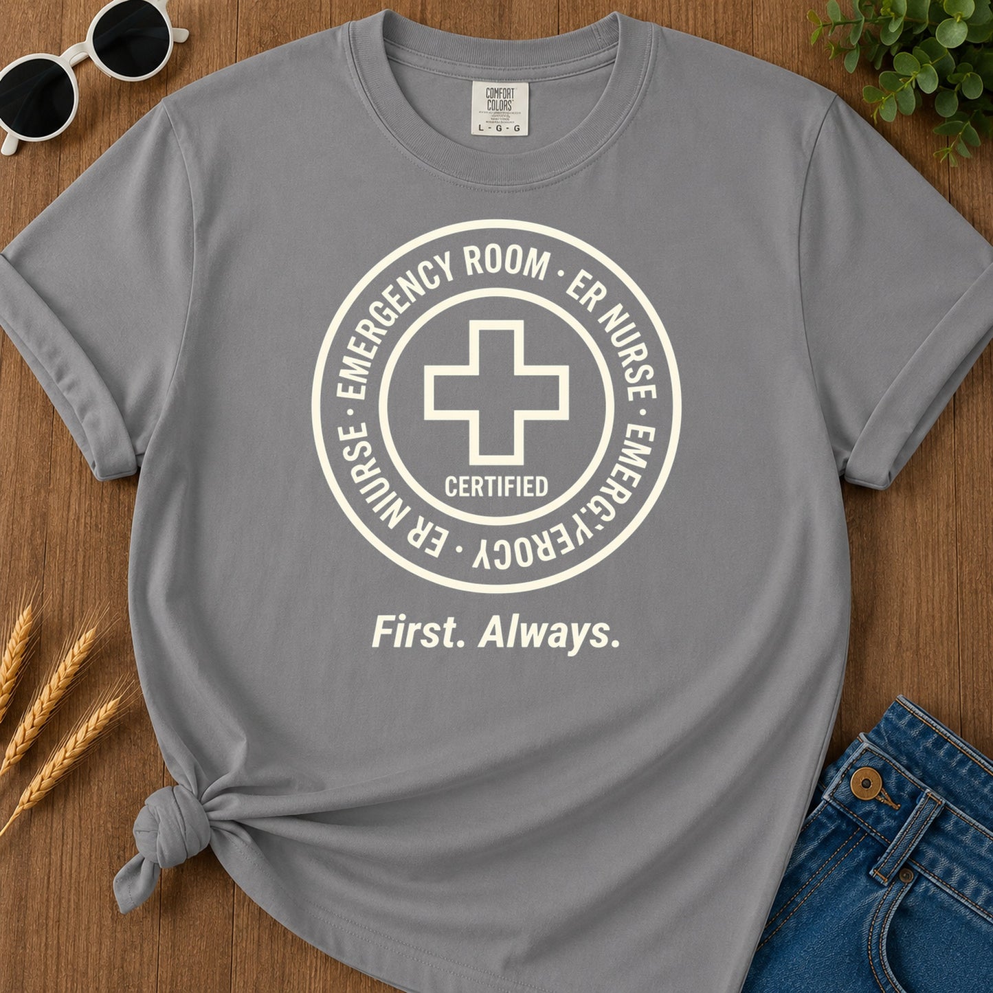 Emergency Room T-Shirt - Grey