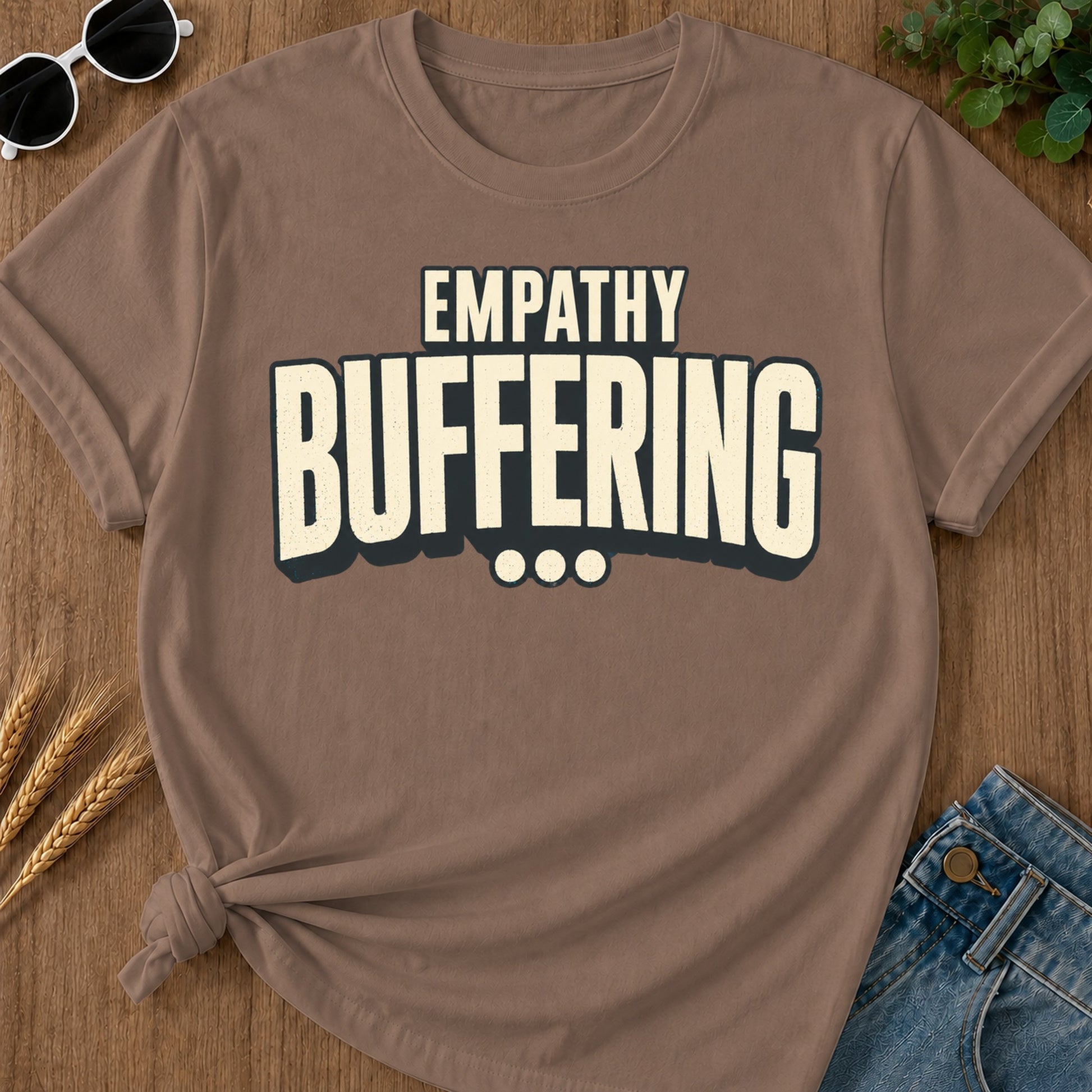 Empathy Buffering T-Shirt - Espresso