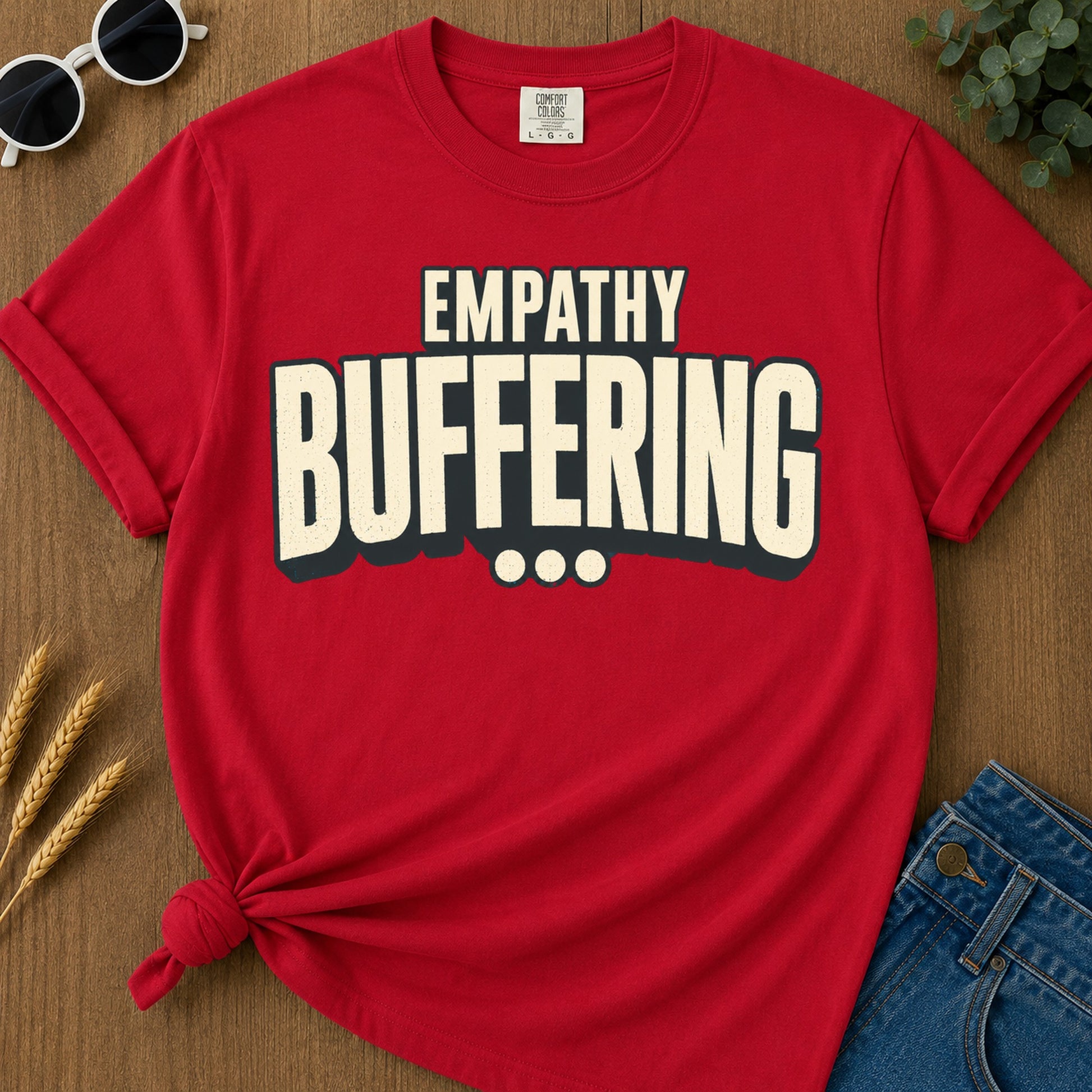Empathy Buffering T-Shirt - Red
