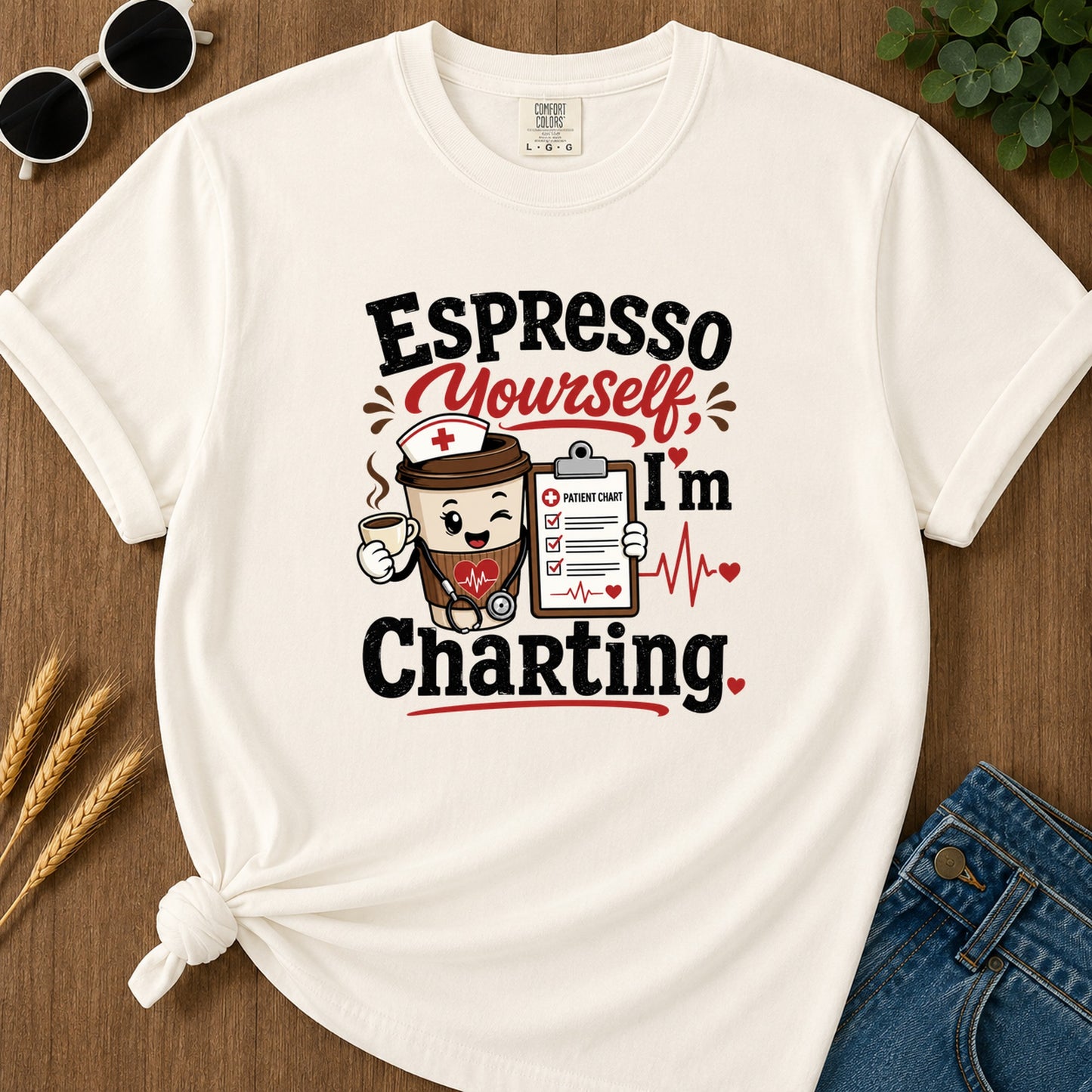 Espresso Yourself T-Shirt - Ivory