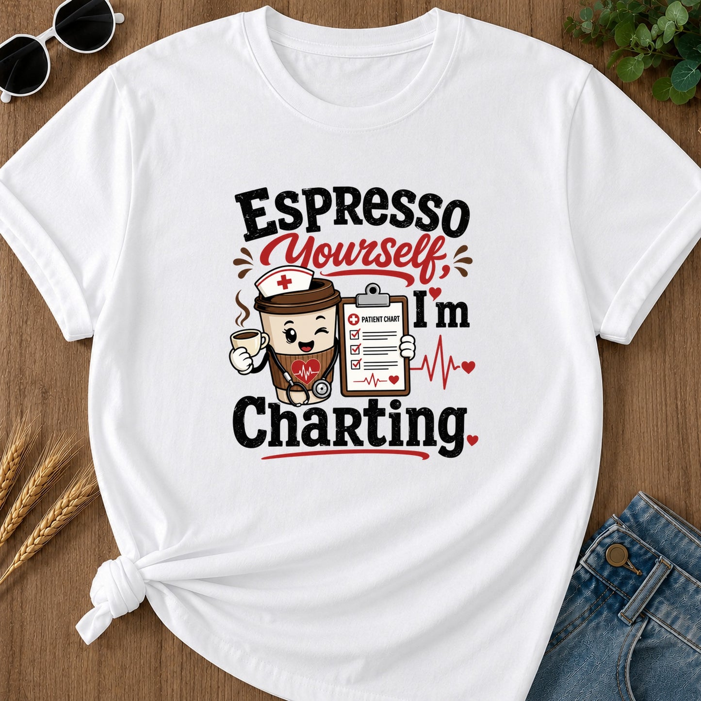 Espresso Yourself T-Shirt - White