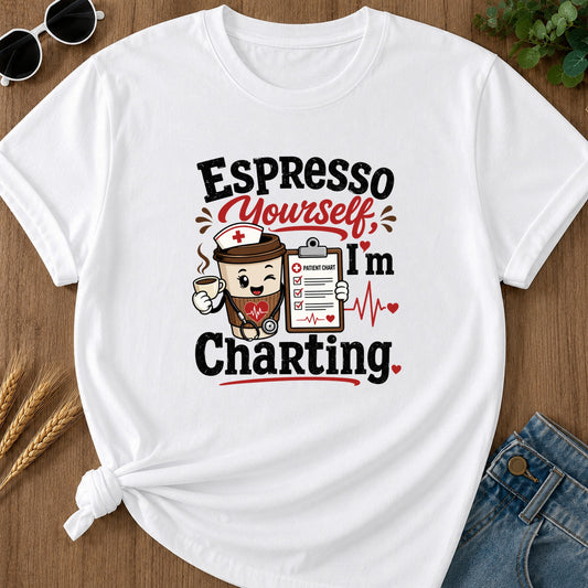 Espresso Yourself T-Shirt - White