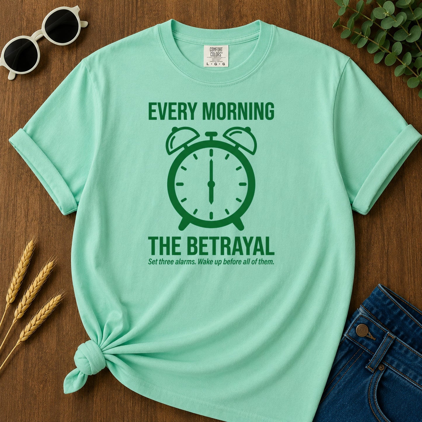 Every Morning T-Shirt - Island Reef
