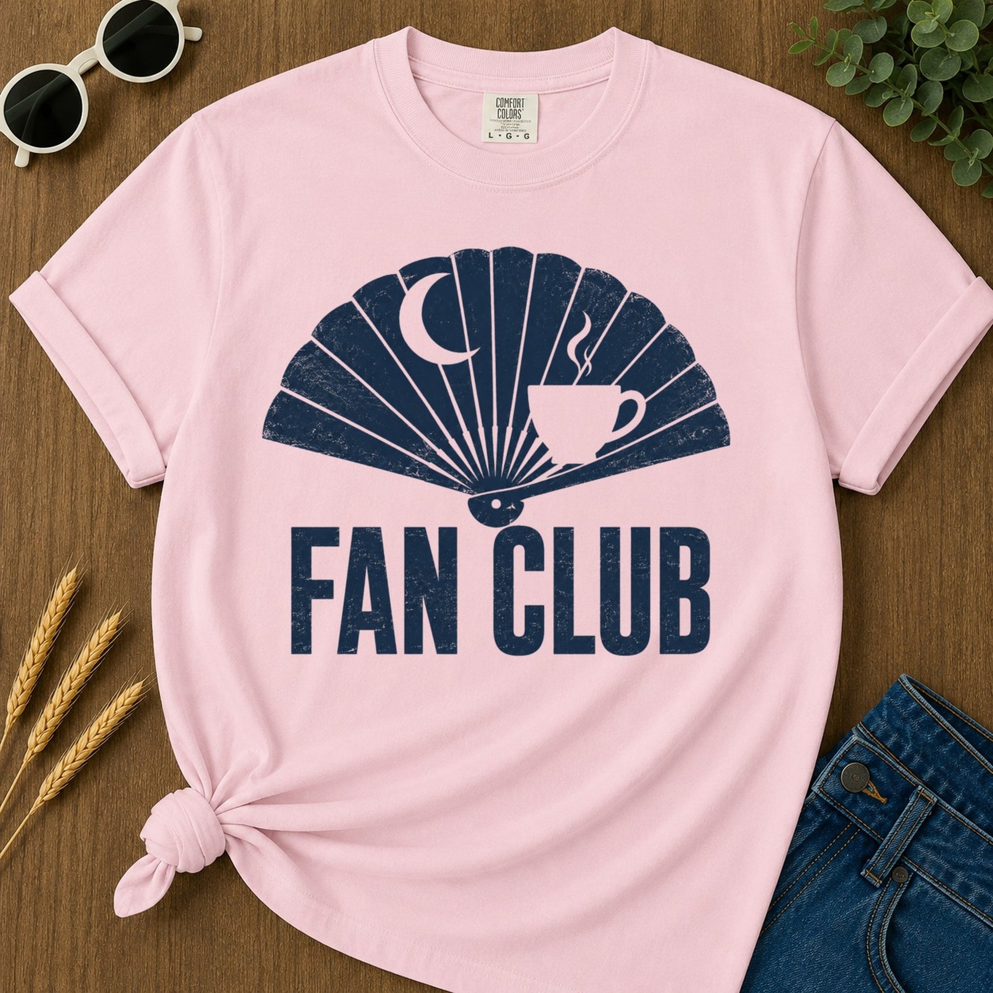 Fan Club T-shirt - Blossom Mockup