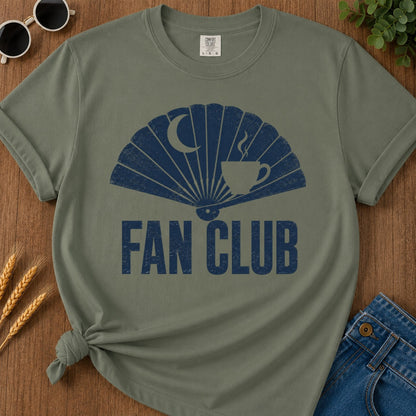 Fan Club T-shirt - Moss Mockup